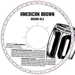 10 Barrel Brewing Co. American Brown March 2015