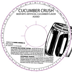 10 Barrel Brewing Co. Cucumber Crush March 2015