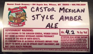 Castor Mexican Style Amber Ale 