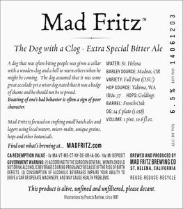 Mad Fritz The Dog With A Clog March 2015