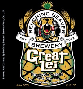 Belching Beaver Brewery Great Lei