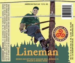 Geaghan Brothers Brewing Company Lineman March 2015
