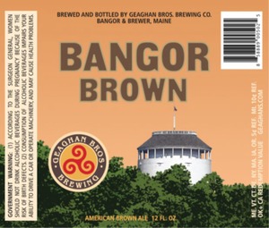 Geaghan Brothers Brewing Company Bangor Brown March 2015