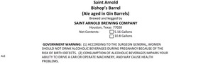Saint Arnold Brewing Company Bishop's Barrel March 2015