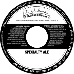 Tired Hands Brewing Company April 2015