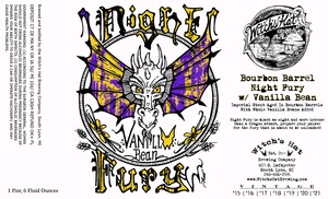 Witch's Hat Brewing Company Bourbon Barrel Night Fury W/vanilla Bean