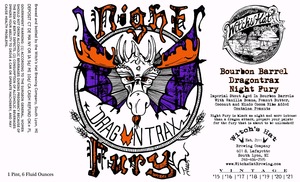 Witch's Hat Brewing Company Bourbon Barrel Dragontrax Night Fury