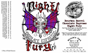 Witch's Hat Brewing Company Bourbon Barrel Choc Espresso Night Fury
