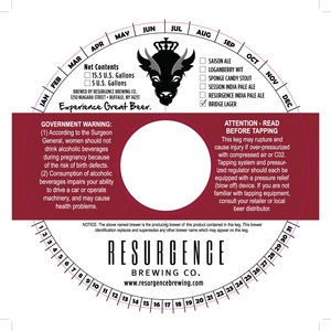 Resurgence Brewing Company Bridge Lager