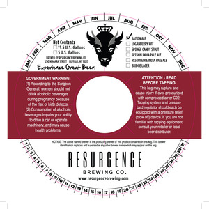 Resurgence Brewing Company Saison Ale