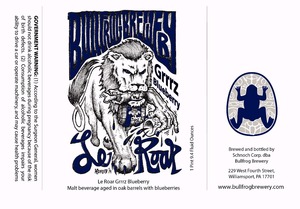 Bullfrog Brewery Le Roar Grrrz Blueberry March 2015