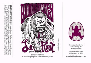 Bullfrog Brewery Le Roar Grrrz Plum March 2015