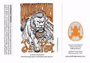 Bullfrog Brewery Le Roar Grrrz Apricot March 2015