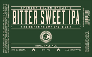 Spencer Devon Brewing Bittersweet IPA March 2015