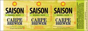 Carpe Brewem Barrel Aged Saison March 2015