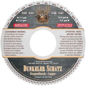 J Wakefield Brewing Dunkeler Schatz