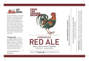 From The Ground Brewery Farmhouse Red