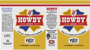 The Post Brewing Company Howdy Beer March 2015