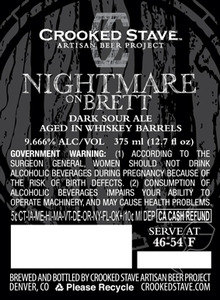 Crooked Stave Artisan Beer Project Nightmare On Brett