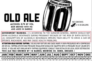 10 Barrel Brewing Co. Old Ale