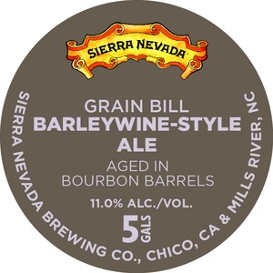 Sierra Nevada Grain Bill Barleywine March 2015