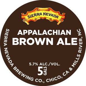 Sierra Nevada Appalachian Brown Ale March 2015