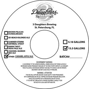 Caramel Apple Ale March 2015