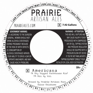 Prairie Artisan Ales Americana March 2015