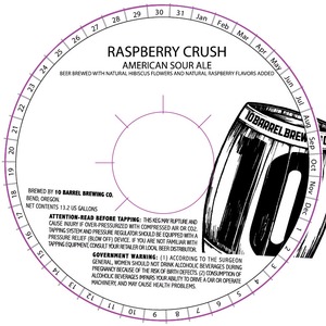 10 Barrel Brewing Co. Raspberry Crush March 2015