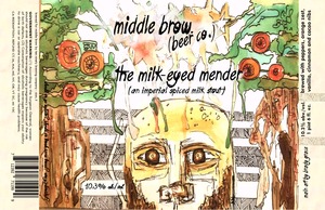 Middle Brow. (beer Co.) The Milk-eyed Mender March 2015