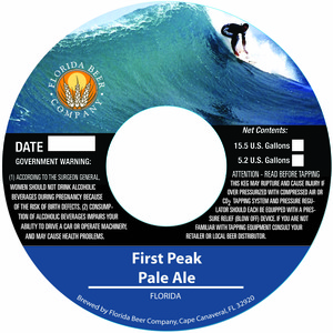 Florida Beer Company First Peak March 2015