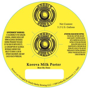 Korova Milk Porter 