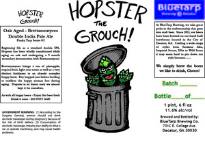 Bluetarp Brewing Company Hopster The Grouch