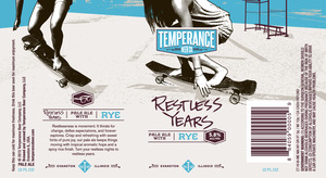 Restless Years Pale Ale With Rye March 2015