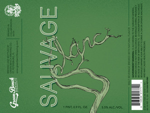 Green Bench Brewing Company Sauvage Blanc March 2015