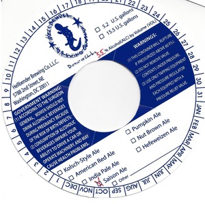 Hellbender Brewing Company Saison Ale March 2015