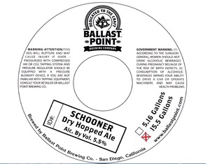 Ballast Point Schooner March 2015