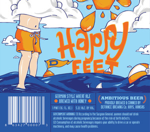 Defiance Brewing Co Happy Feet