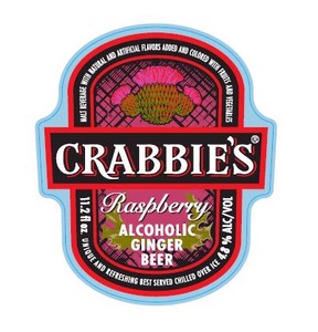 Crabbie's Raspberry Alcoholic Ginger Beer April 2015