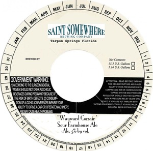 Saint Somewhere Brewing Company Wayward Corsair