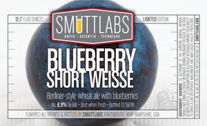 Smuttlabs Blueberry Short Weisse March 2015
