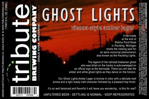Tribute Brewing Company Ghost Lights March 2015