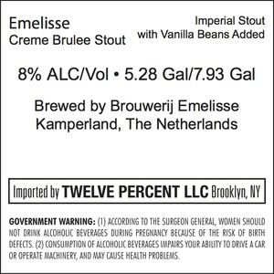 Emelisse Creme BrÛlÉe Stout