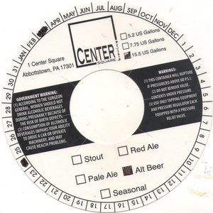 Center Square Brewing Alt