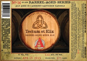 Avery Brewing Company Tectum Et Elix