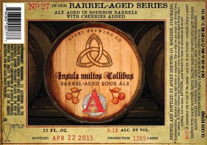 Avery Brewing Company Insula Multos Collibus