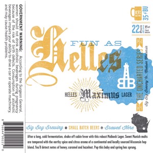 Big Bay Brewing Co. Fun As Helles - Helles Maximus Lager