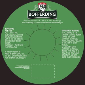 Bofferding Pils March 2015