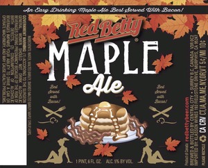 Red Betty Maple Ale April 2015