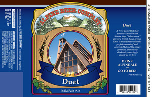 Alpine Beer Company Duet